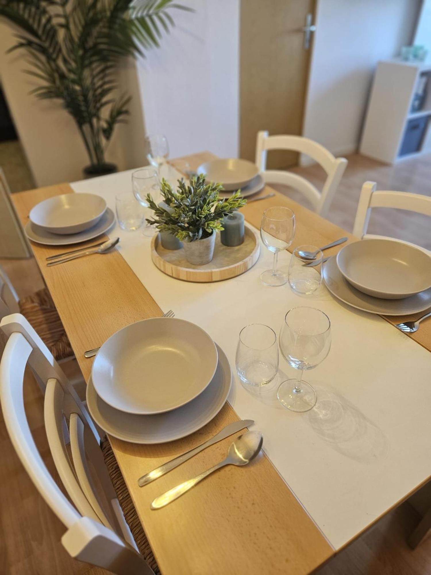 Schoene Ferienwohnung Ueber Den Daechern Von بلوين المظهر الخارجي الصورة